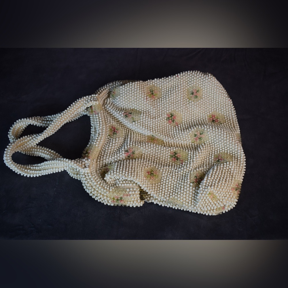 Cordè Bead 1950s Purse Vintage Antique Handbag Beaded